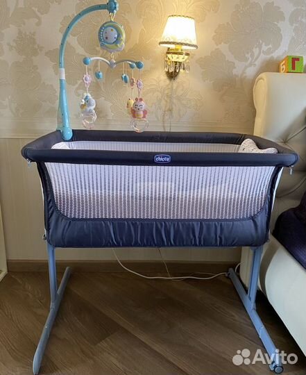 Кроватка приставная Chicco Next2Me Air