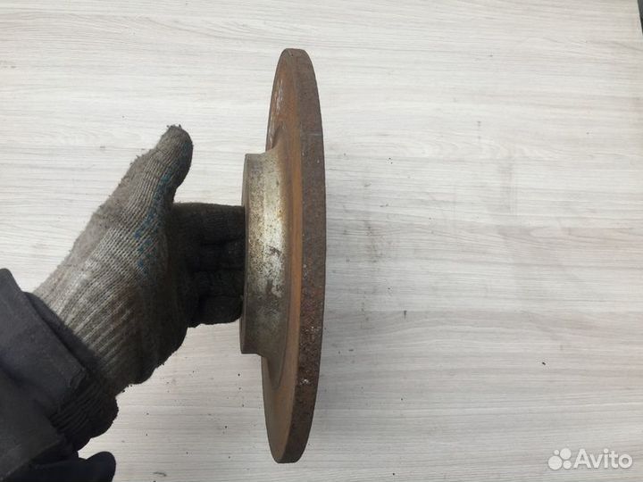 Диск тормозной задний Peugeot 407 с2004-2011г Пежо