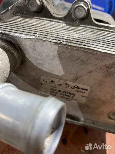 Масляный радиатор Kia Sportage 2014 2.0 турбодизел