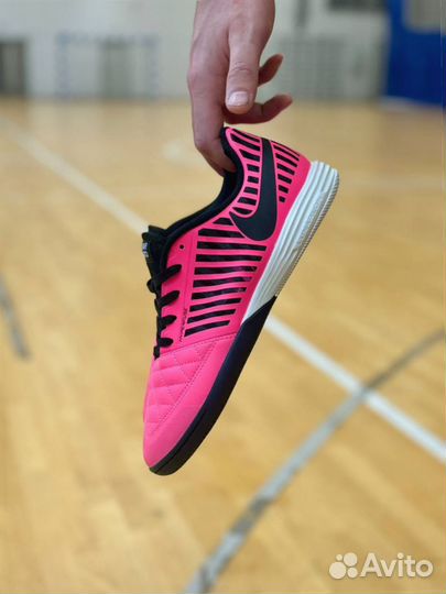 Футзалки Nike Lunar Gato 2 pink