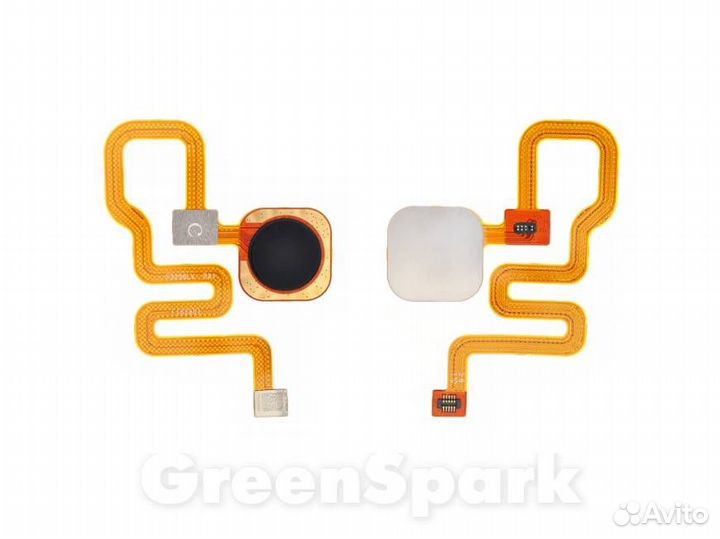 Шлейф для Xiaomi Redmi Note 6 Pro + сканер отпеча