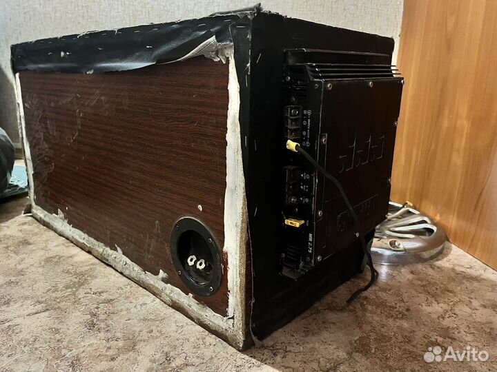 Сабвуфер mystery + усилитель