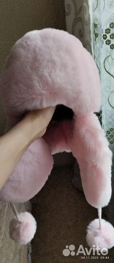 Шапка молодежная теплая. Искусственный мех