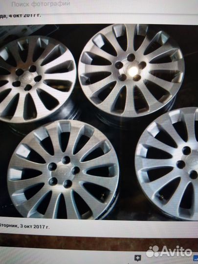Продам литые диски Субару