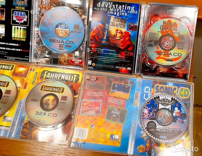 Диски sega CD