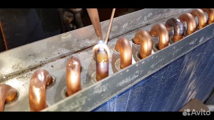 Ремонт теплообменников/калориферов