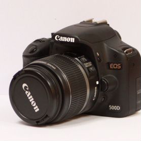 Зеркальный фотоаппарат canon EOS 500d