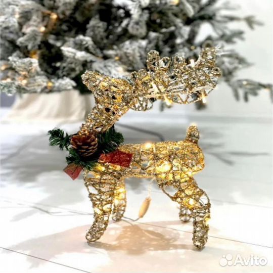 Новогодняя (светодиодная) фигура Олень