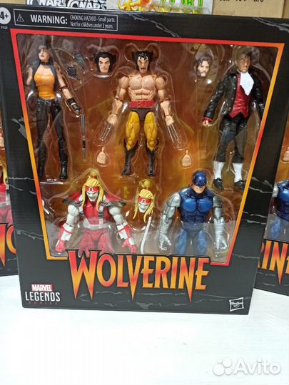 Набор фигурок Marvel Legends Wolverine 5-Pack (Ama