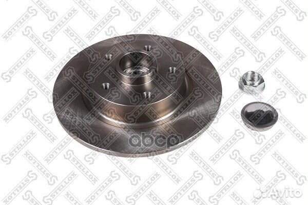 6020-1965-SX диск тормозной задний с подш.и ко