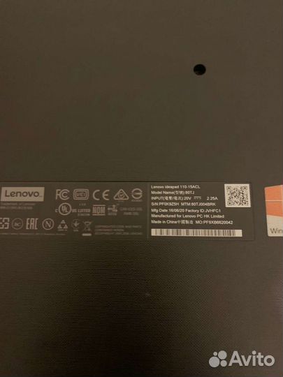Ноутбук lenovo ideapad 110 15acl