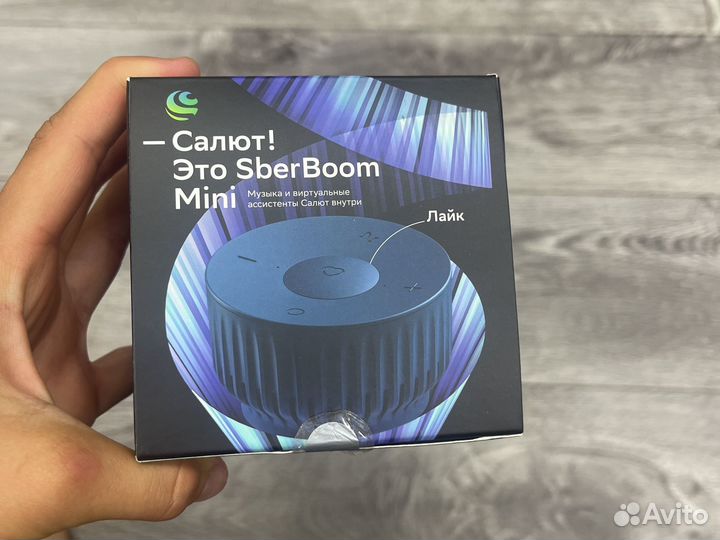 Умная колонка sberboom mini