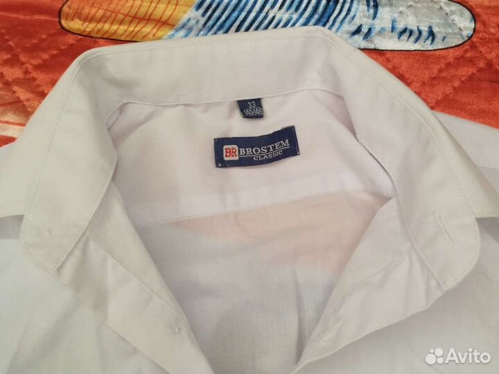 Рубашка белая для мальчика