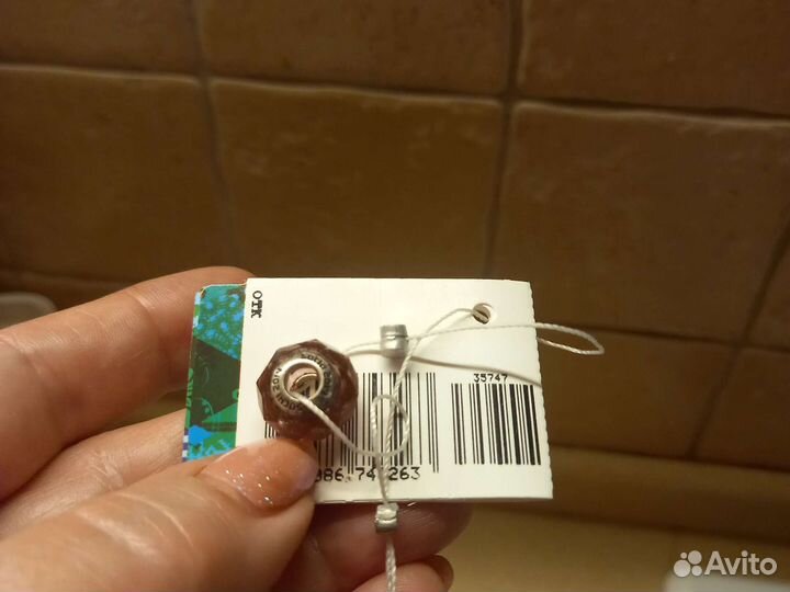 Подвеска серебро шармик коллекционный