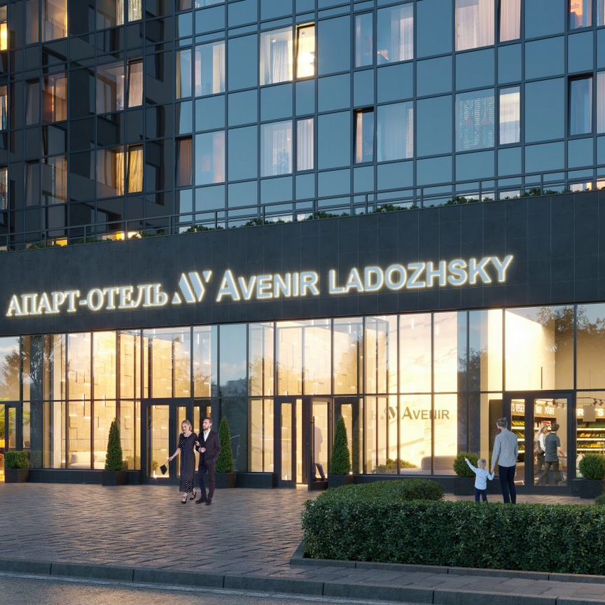 Апартаменты-студия, 39,9 м², 11/14 эт.