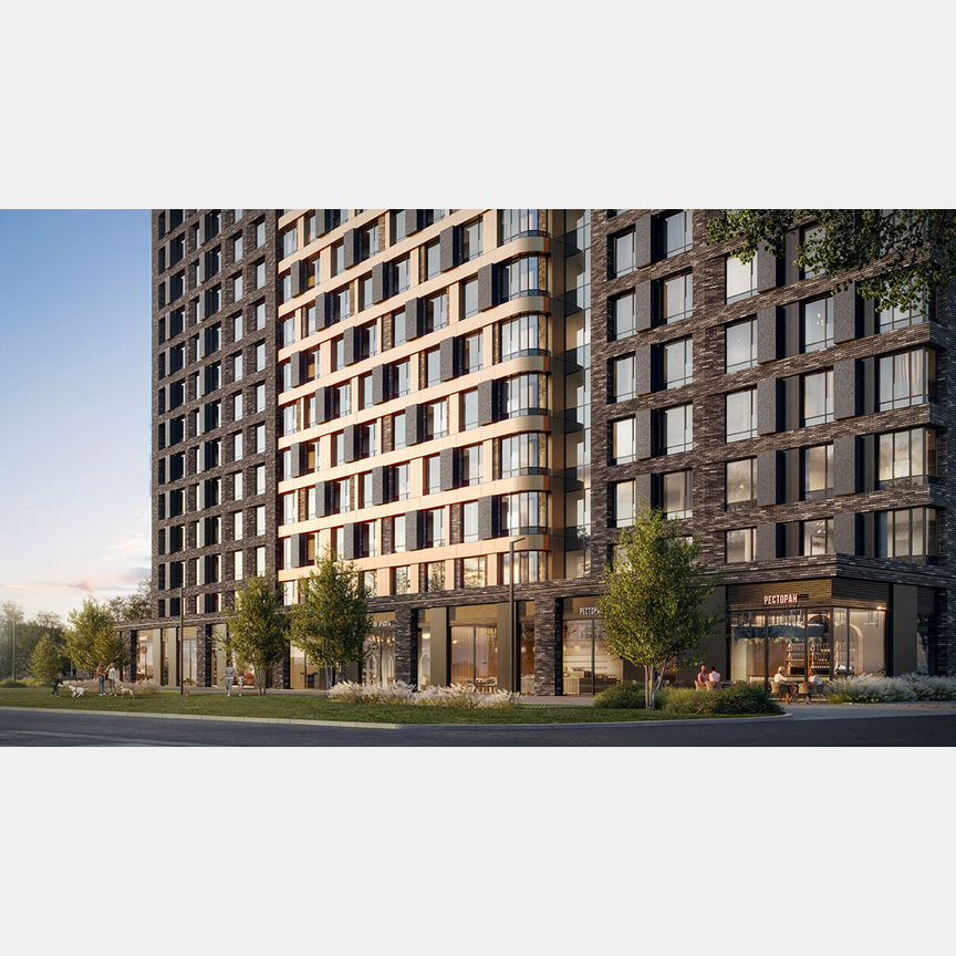 2-к. квартира, 70,9 м², 17/17 эт.