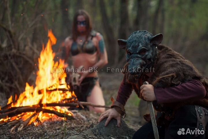 Пластиковая маска Крысолова - Костюм на Хеллоуин