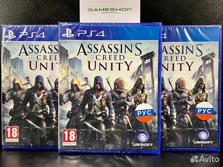 Assassin's Creed Unity Единство PS4