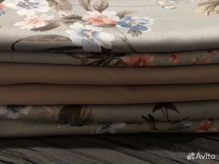 Постельное белье сатин евро размер