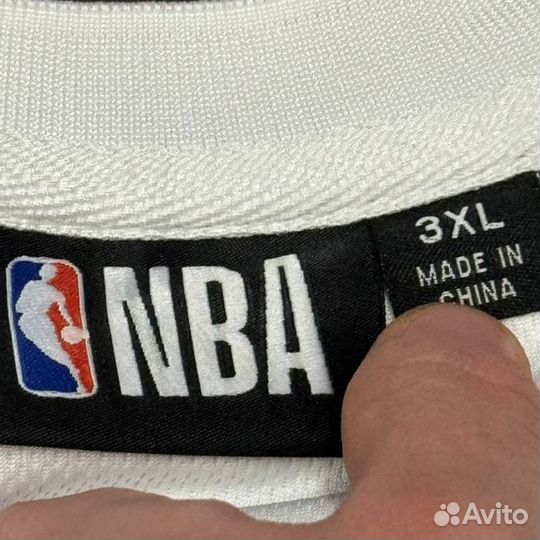 Широкая футболка NBA реп sk8