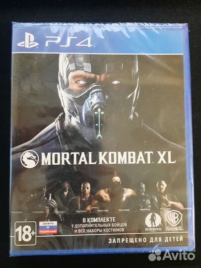 Игра Mortal Kombat XL (PS4)