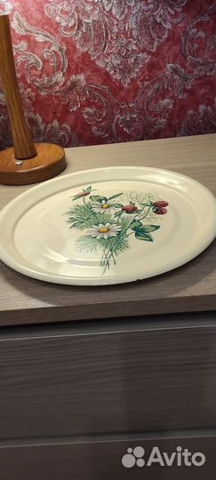 Тарелка эмалированная