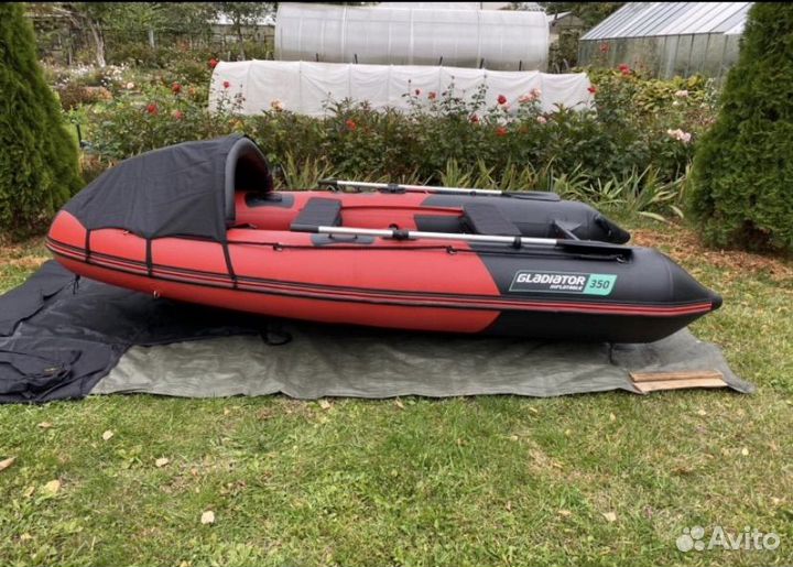 Надувная лодка пвх бу