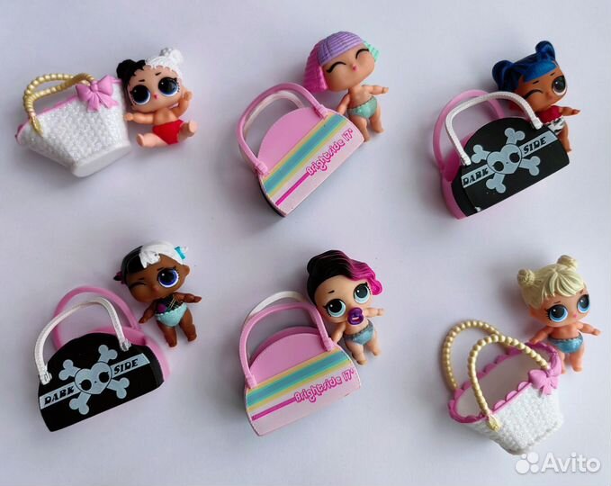 Куклы малышки LOL с сумочками