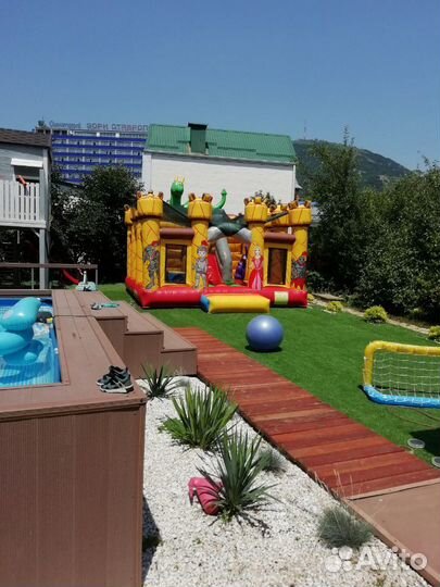 Батут в аренду аниматоры