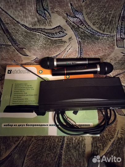 Микрофоны для вокала беспроводные