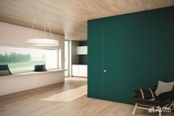 Скрытые двери под покраску, отделку