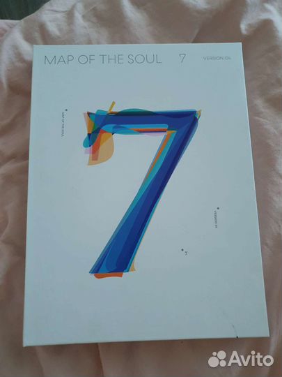 Bts map of the soul 7 с картой Тэхёна