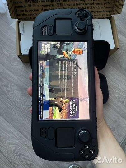 Комплект Steam Deck 64Gb+microSD SamsungEvo 512Gb
