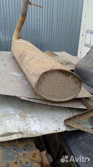 Глушитель mercedes 814, 817,1317