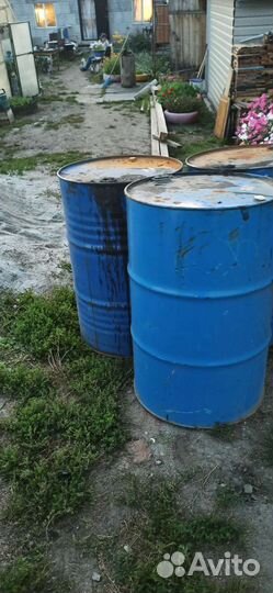 Бочки металлические