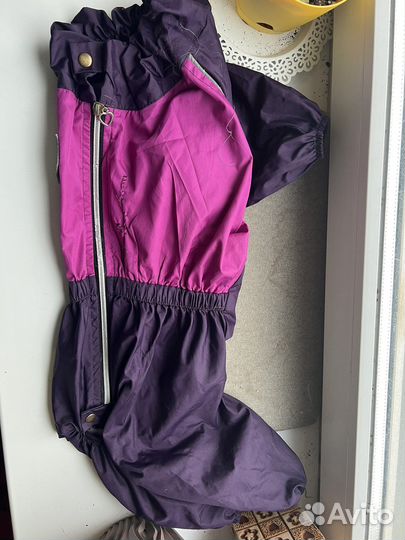 Комбинезон дождевик для средних собак