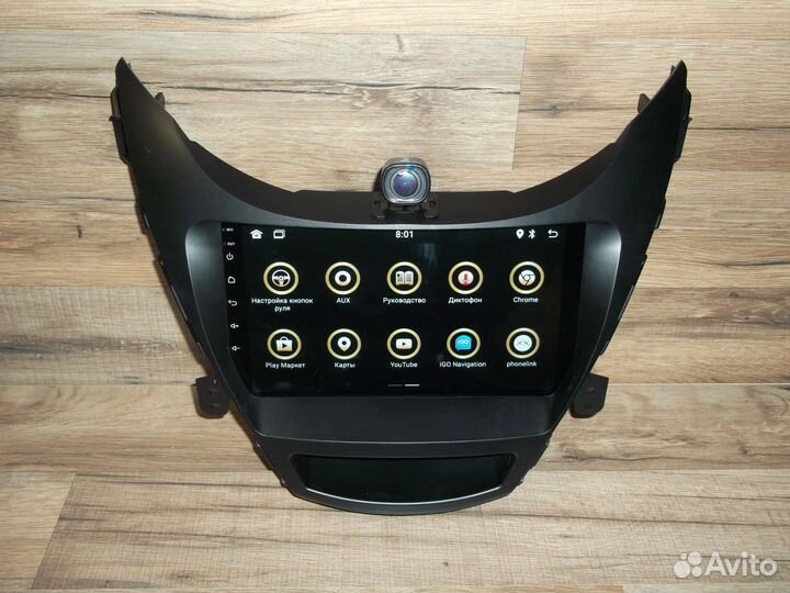 Магнитола Hyundai Elantra Android с камерой