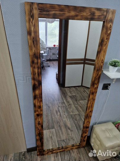 Зеркало подвесное в стиле loft