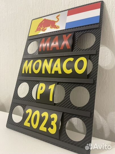 Формула 1. Мини-pit board команды Red Bull Racing