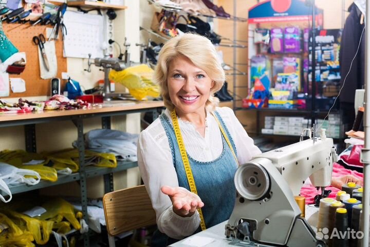 Швея с проживанием