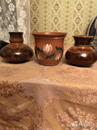 Вазы для цветов керамические