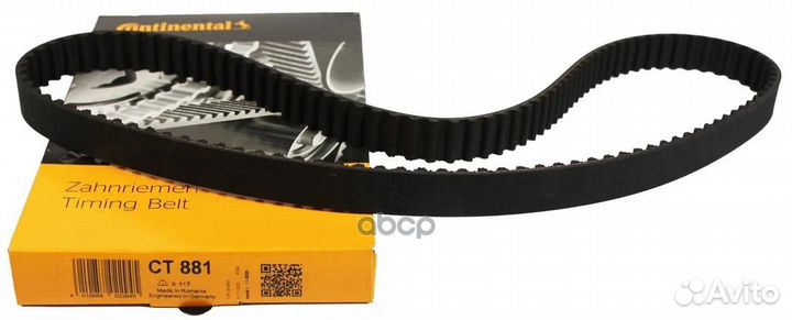 Ремень грм Ford 1.3-1.4 16V Z117*22 95 CT881