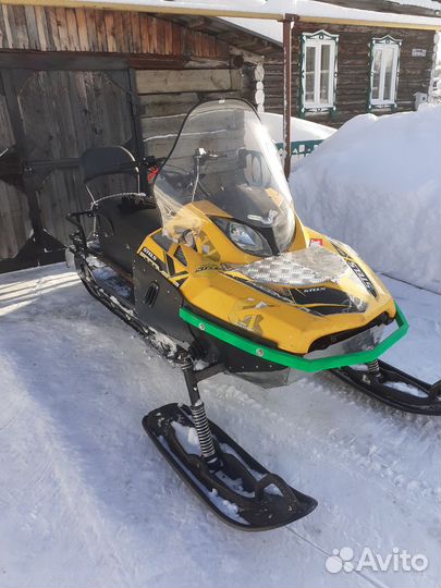 Самодельный снегоход