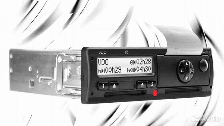Тахограф VDO 3283 новый с скзи (под гарантию)