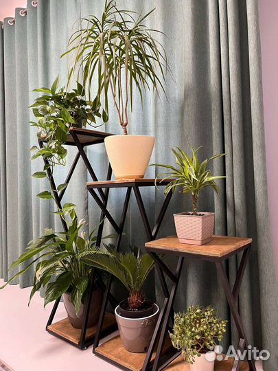 Подставка для цветов лофт