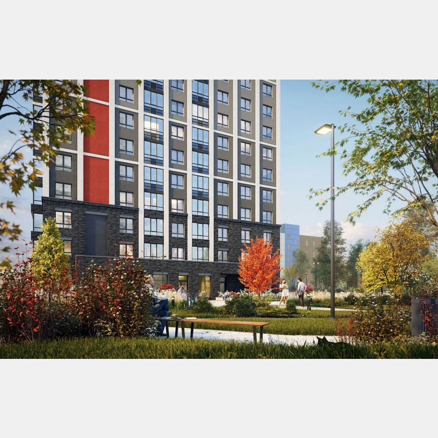 1-к. квартира, 41,4 м², 18/25 эт.