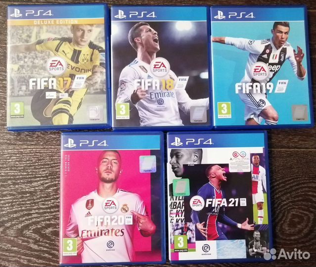 FIFA 14-21. Диск для PS4