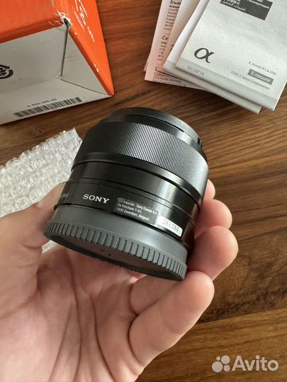 Объектив Sony 35mm f1.8