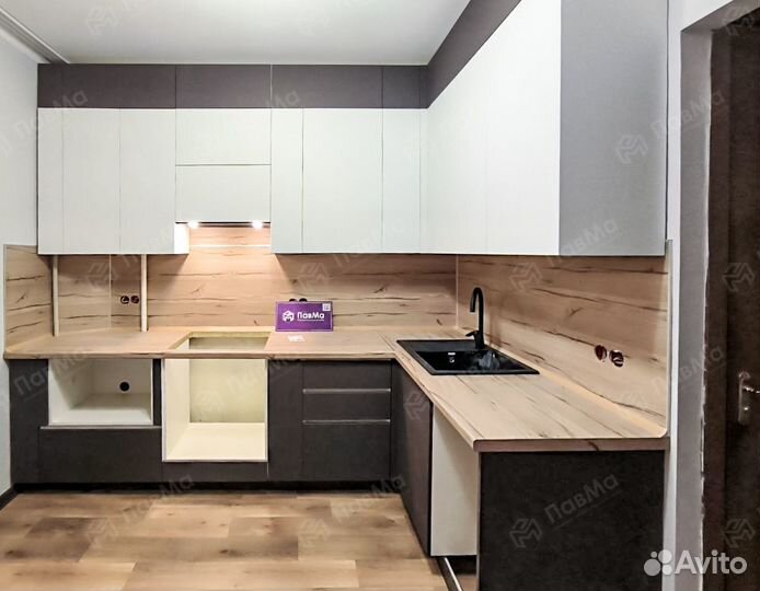 Угловые и прямые кухонные гарнитуры на заказ