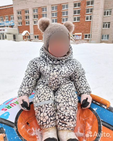 Шапка и снуд р.46-48 для девочки